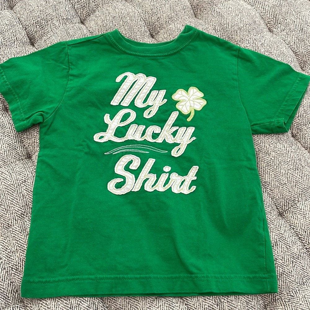 Gymboree St Patrick’s Day t-shirt size 5